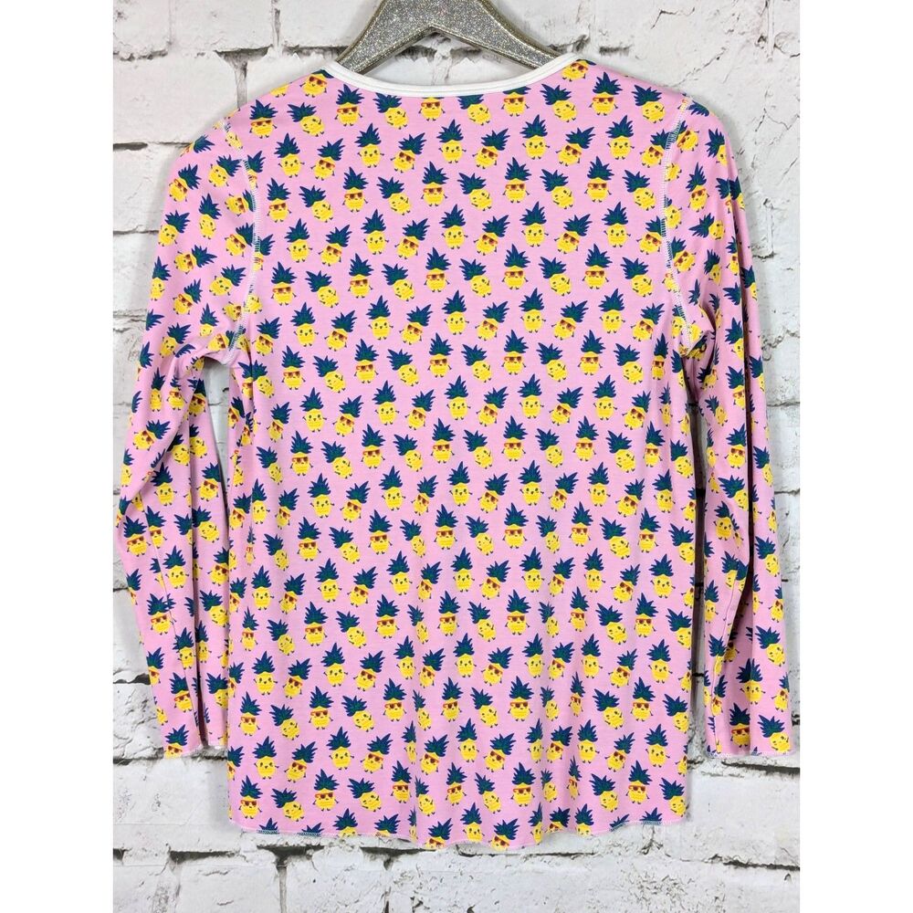 Roller Rabbit Dancing Pineapples Peru 100% Pima C… - image 3